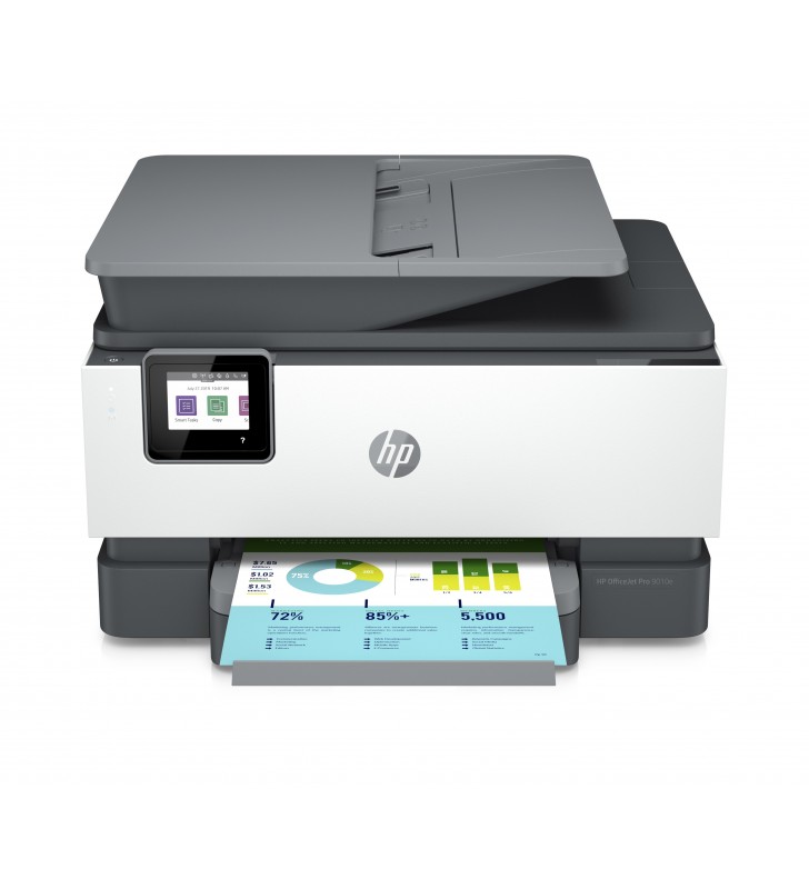 HP OfficeJet Pro 9010e All-in-One A4 Color USB 2.0 Ethernet Wi-Fi Print Copy Scan Fax Inkjet 22ppm