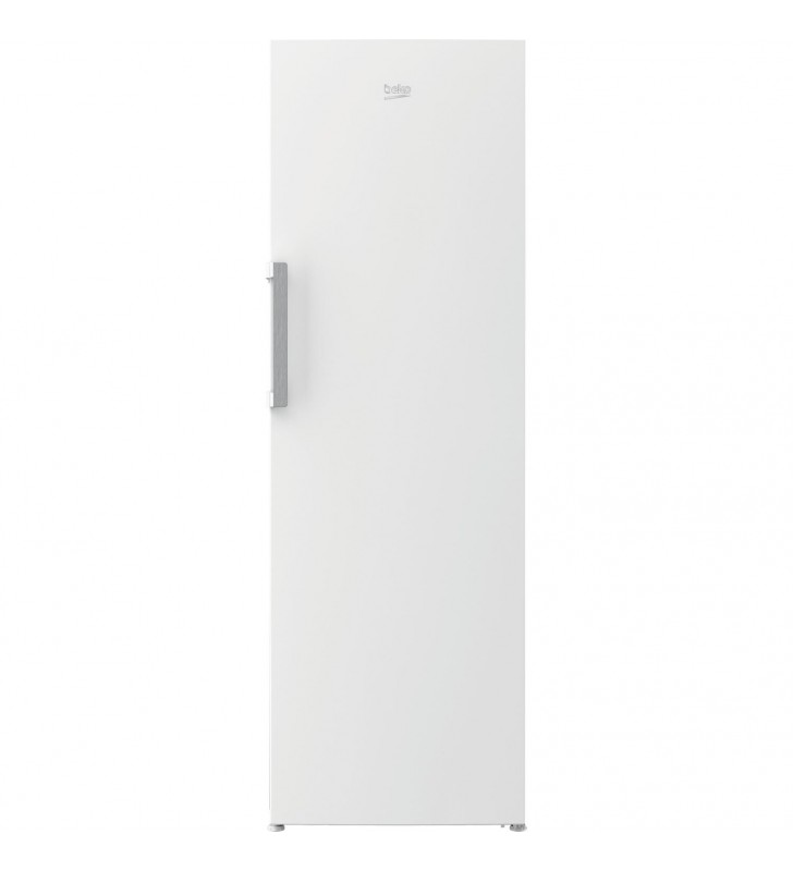Congelator vertical Beko, tehnologie NoFrost, vol. brut 312 l (util 282 l), clasa energetica F, congelare rapida, 8 compartimente din care 2 congelare rapida, dimensiuni 185.0x59,5x65,5 (HxLxA, cm), Culoare: Alb
