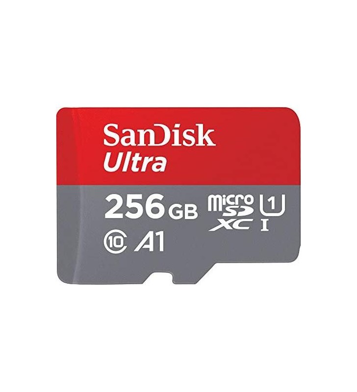 256GB SANDISK ULTRA MICROSDXC/SD ADAPTER 100MB/S CLASS 10 UHS-
