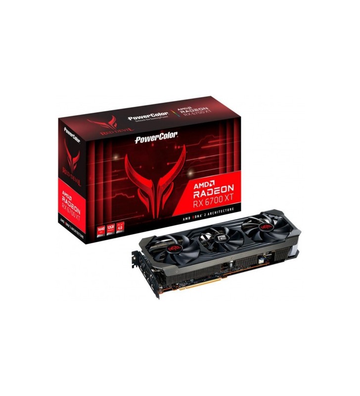 POWERCOLOR Red Devil Radeon RX 6700XT 12GB GDDR6 192-bit 2514/2622MHz 1xHDMI 2.1 3xDP 1.4