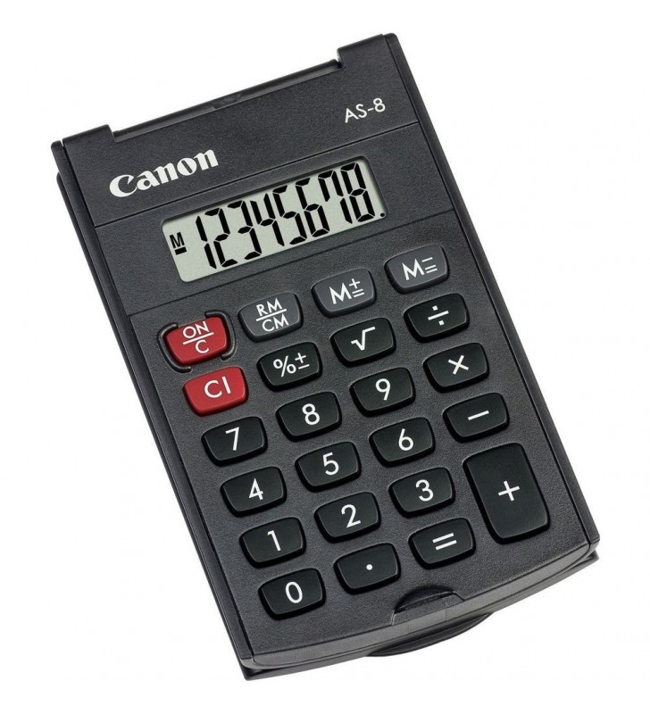 CANON AS8 HANDHELD CALCULATOR 8DIG