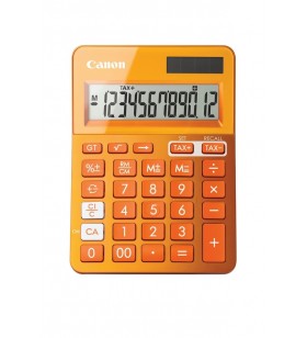 Calculator Canon LS-123K OR, 12-digit, culoare portocaliu