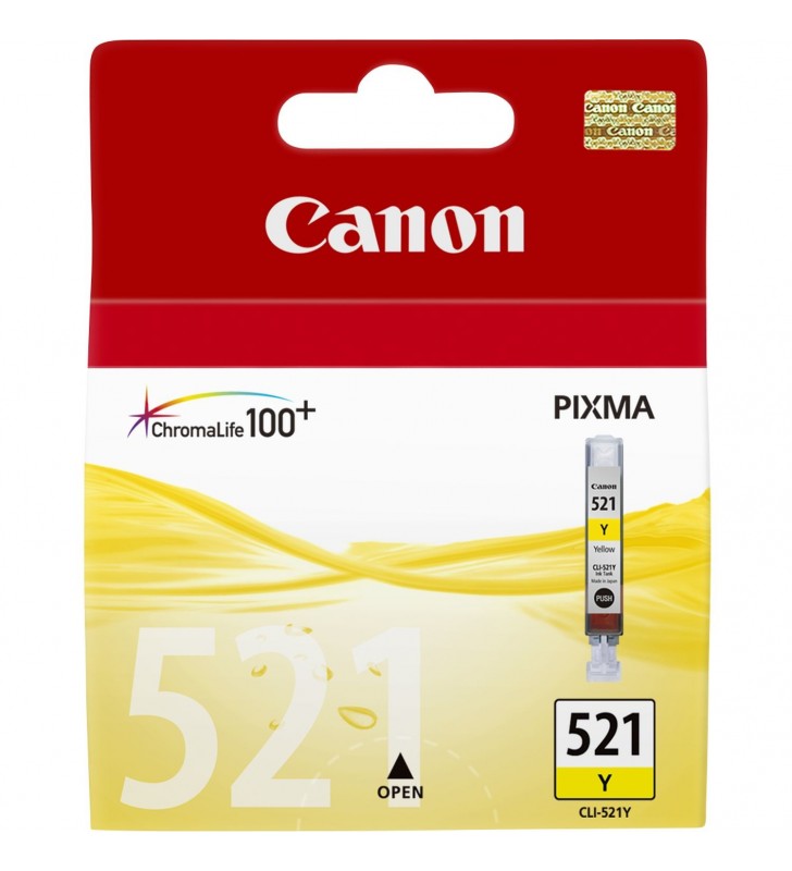 Cartus cerneala Canon Yellow CLI-521Y