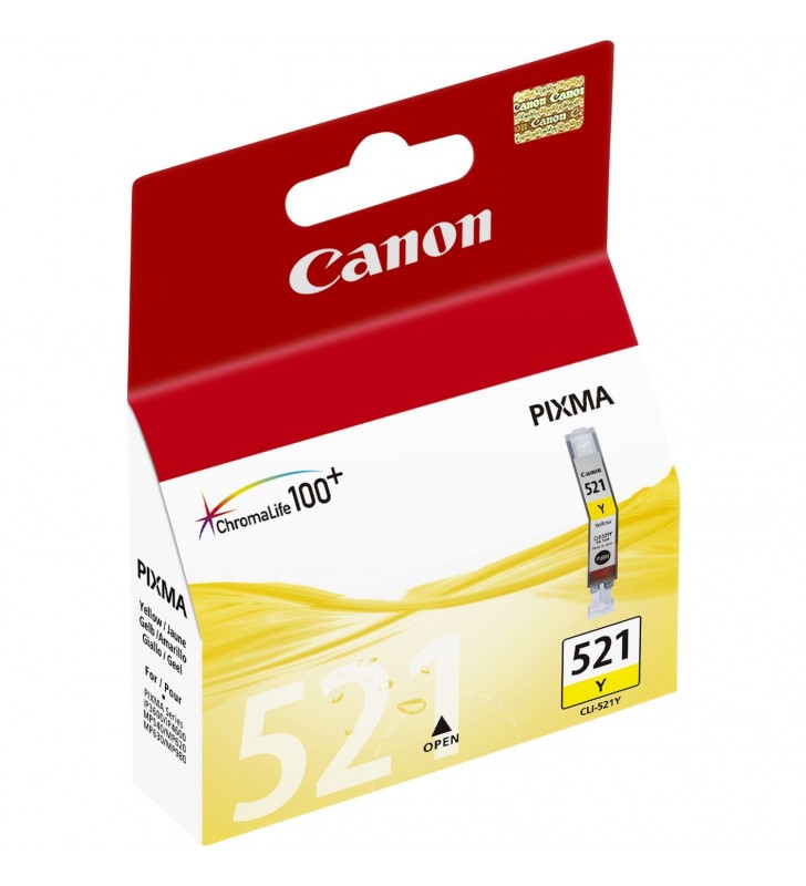 Cartus cerneala Canon Yellow CLI-521Y