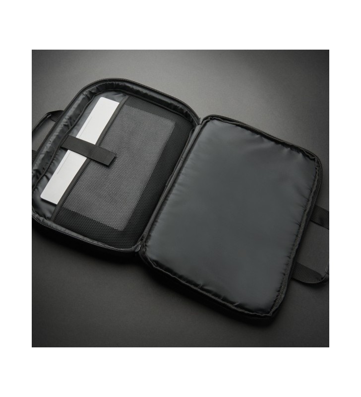 13IN ECOFRIENDLY FRONTLOAD BLK/PROFESS. RFID POCKET PROTECTION