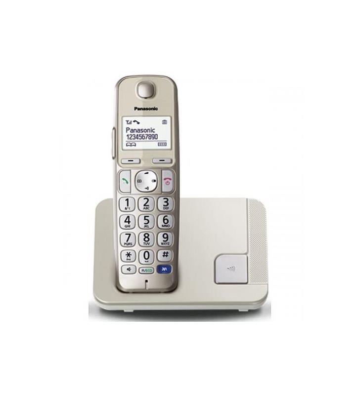Telefon Dect Panasonic KX-TGE210FXN, argintiu