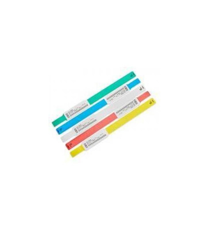 WRISTBAND, SYNTHETIC, 1X11IN (25.4X279.4MM); DT, Z BAND ULTRA SOFT, COATED, PERMANENT ADHESIVE, CARTRIDGE, 175/ROLL, 6/BOX, YELLOW
