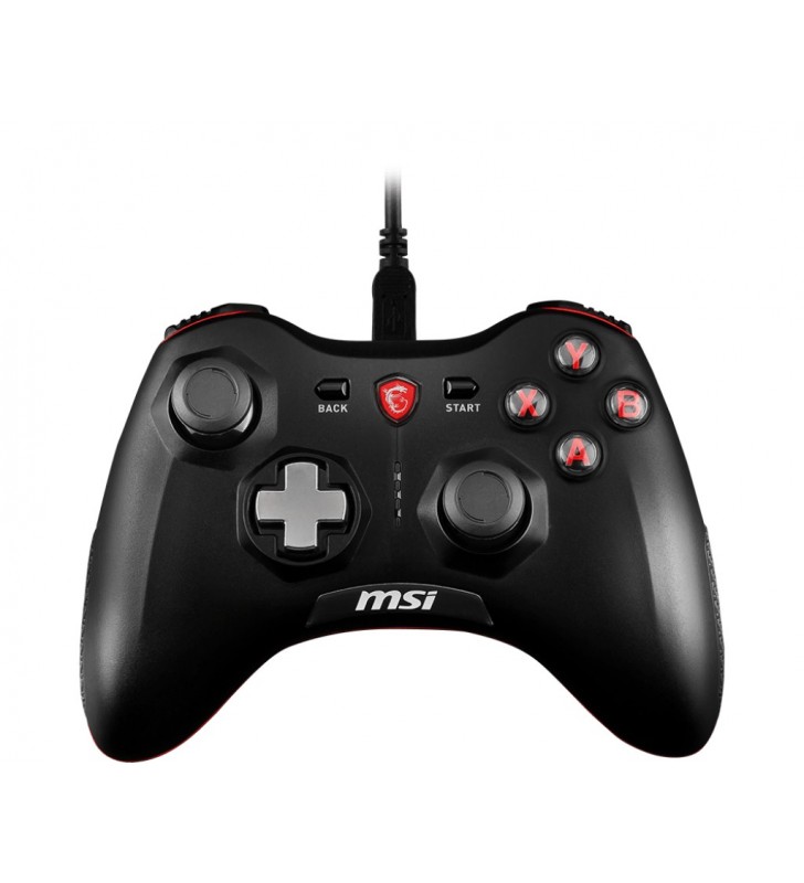 MSI Force GC20 Wired Game Controller with changeable D Pads. USB 2m Cable. Supports PC PS3. Android