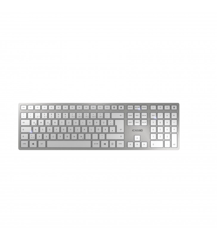 CHERRY DW 9100 SLIM/KEYBOARD AND MOUSE SET WHITE SIL