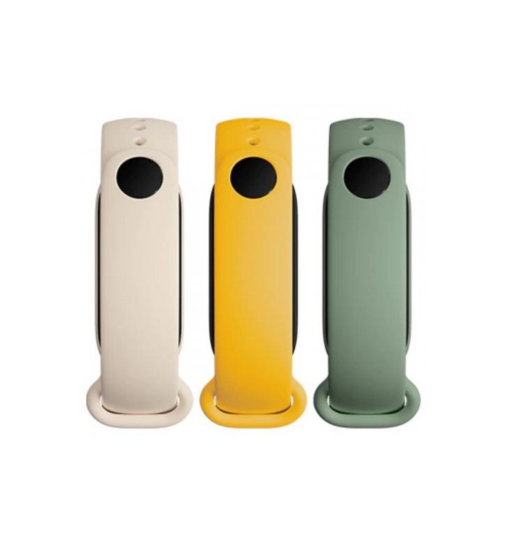 XIAOMI Mi Smart Band 6 Strap 3 pack Ivory/Olive/Yellow