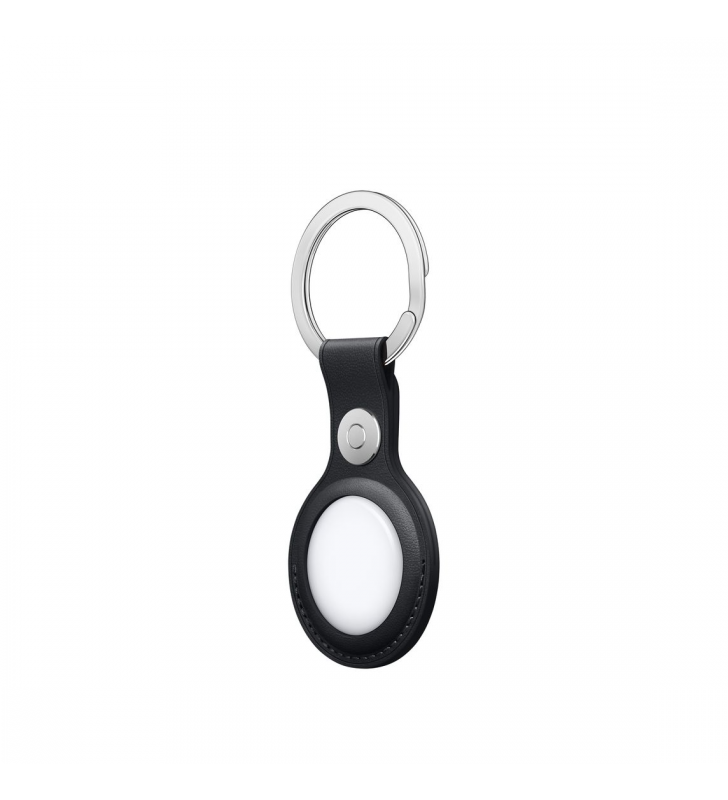 AIRTAG LEATHER KEY RING/MIDNIGHT