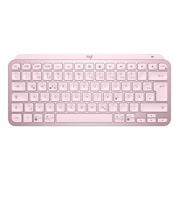 LOGITECH MX Keys Mini Minimalist Wireless Illuminated Keyboard - ROSE - US INT'L - 2.4GHZ/BT - INTNL