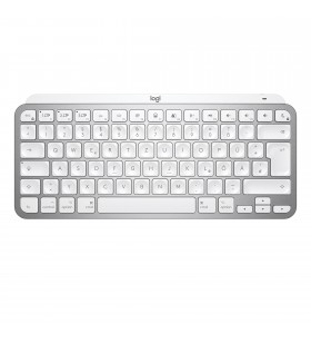 LOGITECH MX Keys Mini For Mac Minimalist Wireless Illuminated Keyboard - PALE GREY - US INT'L - BT - EMEA