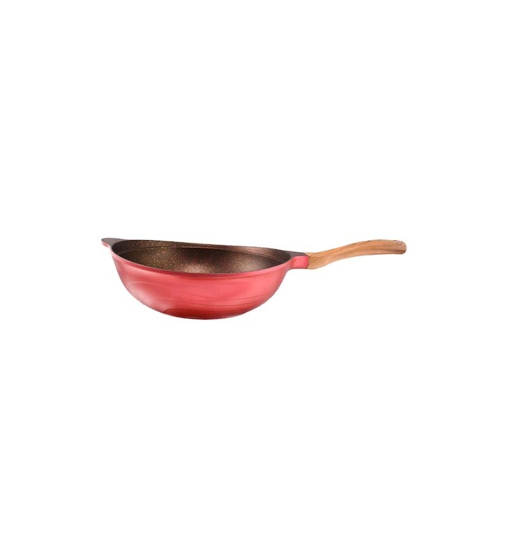 Neoklein wok 30cm, culoare CHERRY