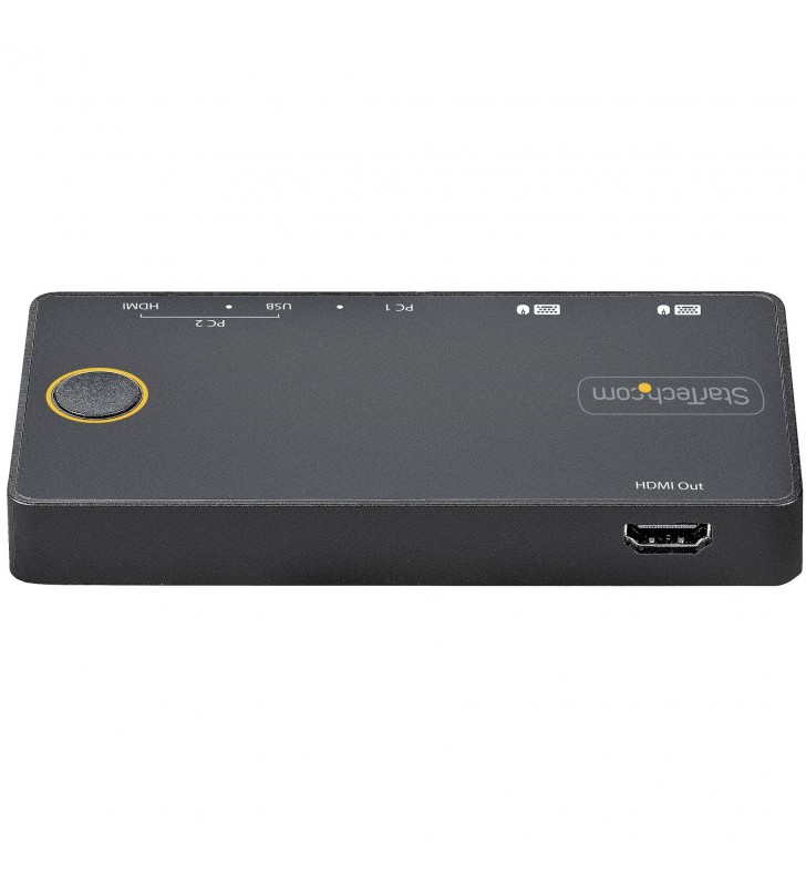 2 PORT HYBRID USB-C KVM SWITCH/KVM SWITCH - 4K 60HZ HDMI 2.0
