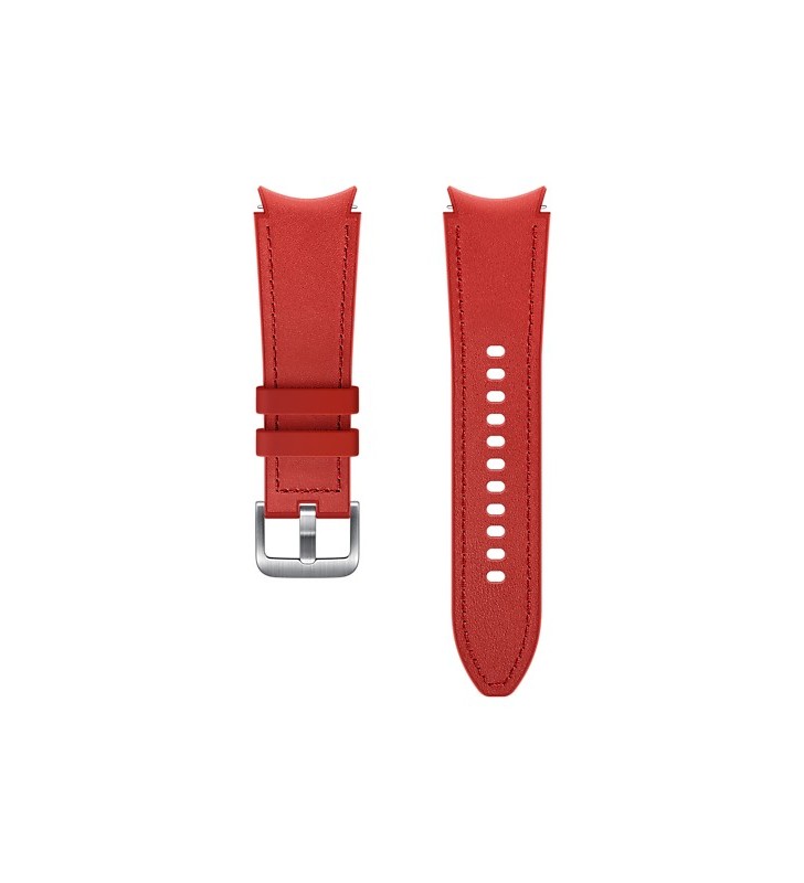 Samsung Watch 4 Classic Hybrid Leather Band Red ET-SHR88SREGEU