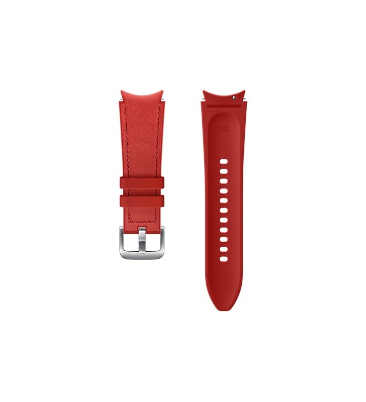 Samsung Watch 4 Classic Hybrid Leather Band Red ET-SHR88SREGEU