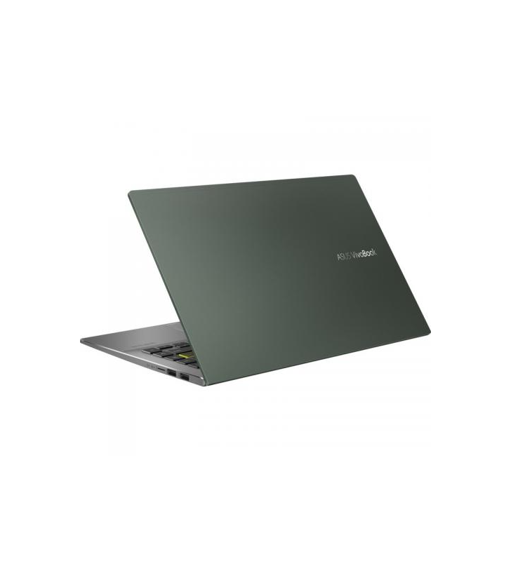 Asus|S435EA-KC049|NOTEBOOK|14 inch|FHD 1920 x 1080|Intel Core i7|1165G7|2.8 GHz|Mem 16 GB|SSD 512 GB||Wireless|Bluetooth|Li-ion|4 Celule|1xHDMI|720p HD cam|Greutate 1.3 kg|Deep Green