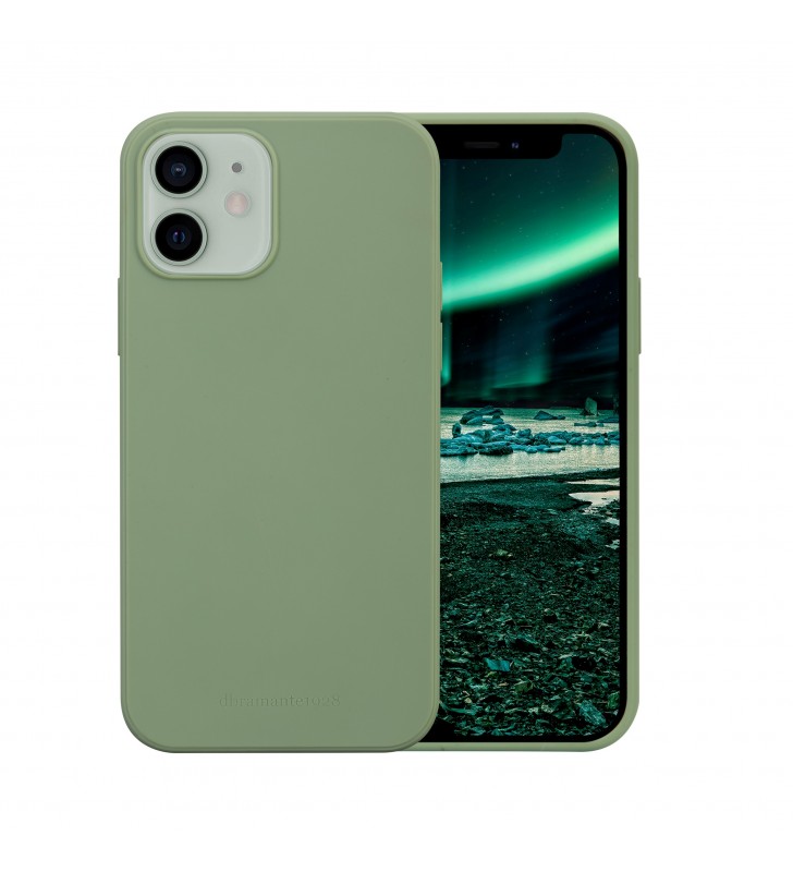Husa de protectie Dbramante1928 pentru iPhone 12/12 Pro, Greenland, Rainforest Dew Green