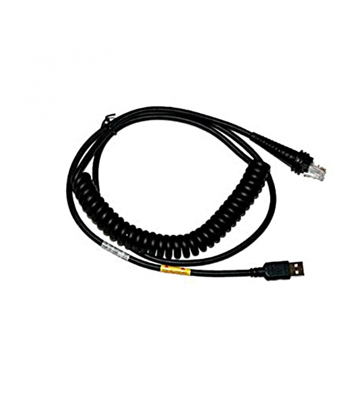 Cable: USB, black, Type A, 3m (9.8´), coiled, 5V host power