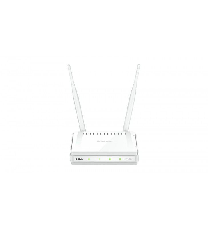 ACCESS POINT D-LINK wireless 300Mbps, port 10/100Mbps, 2 antene externe, "DAP-2020" (include TV 1.5 lei)
