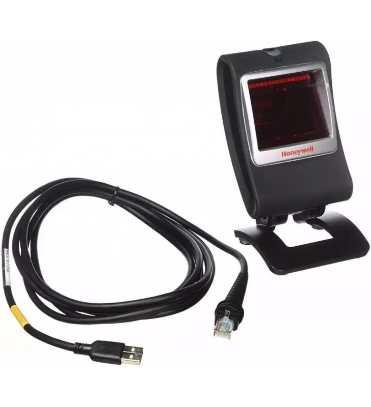USB Kit: 1D, PDF417, 2D, black scanner (7580g-2), USB Type A 3m straight cable (CBL-500-300-S00) and documentation