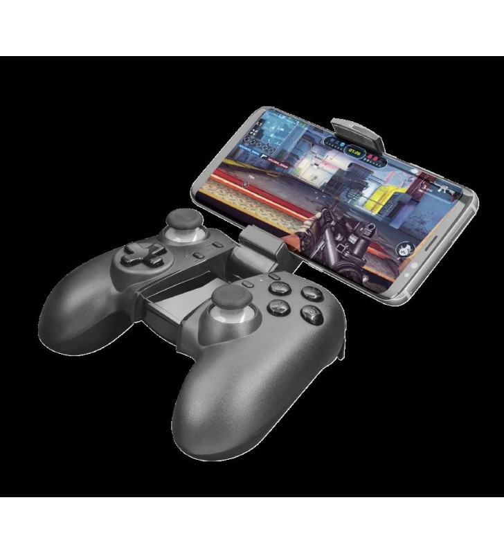 GAMEPAD wireless TRUST, PC | android, USB | Bluetooth, negru, "TR-22258" (include TV 0.75 lei)