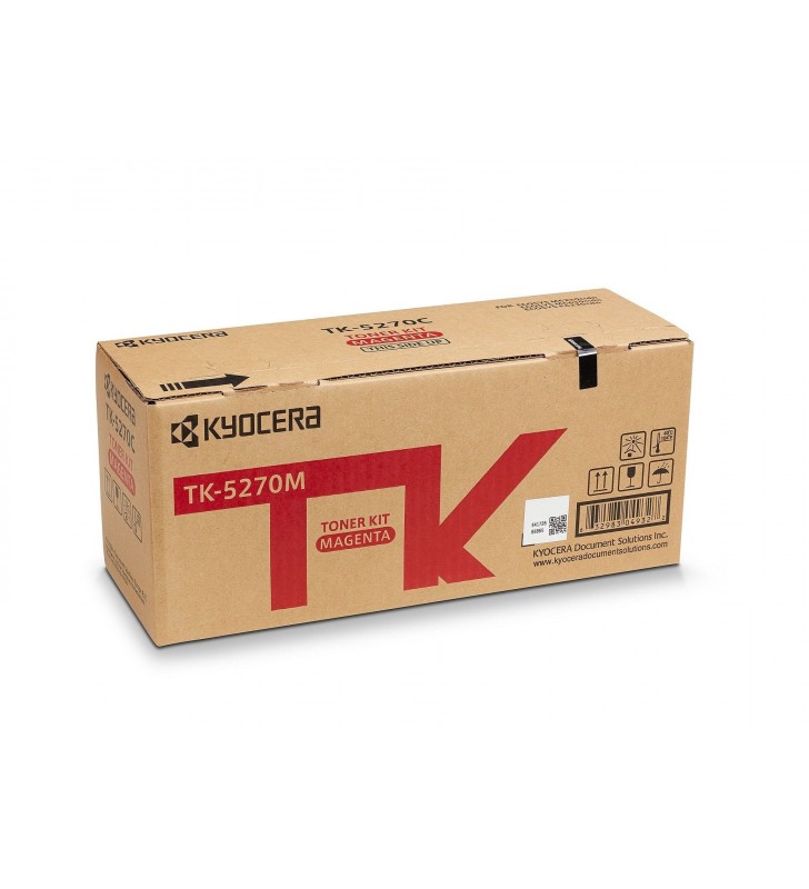 Toner Original Kyocera Magenta,TK-5270M, pentru ECOSYS M6230|M6630, 6K, incl.TV 0.8 RON, "TK-5270M"