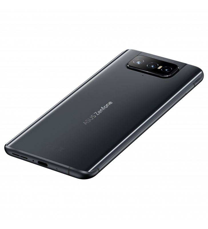 Smartphone ZenFone 8 Flip Dual SIM 256/8GB 5G Black, "ZS672KS-2A003EU" (include TV 0.45 lei)