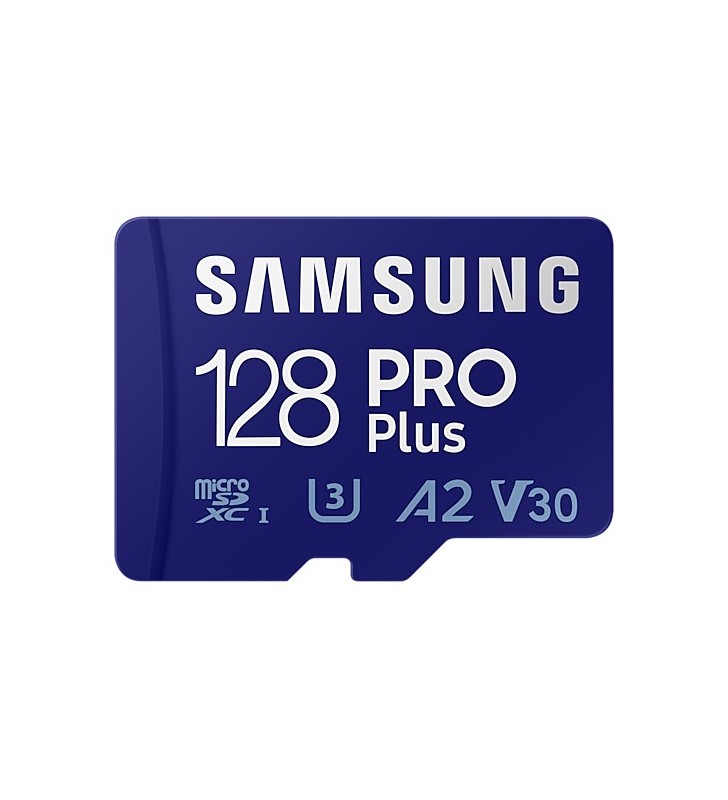 Card memorie Samsung MB-MD128KA/EU,  Micro-SDXC,  PRO Plus (2021),  128GB, "MB-MD128KA/EU" (include TV 0.02 lei)