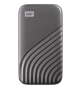 WD EXT SSD 4TB USB 3.2 MY PASSPORT GRAY, "WDBAGF0040BGY-WESN" (include TV 0.15 lei)