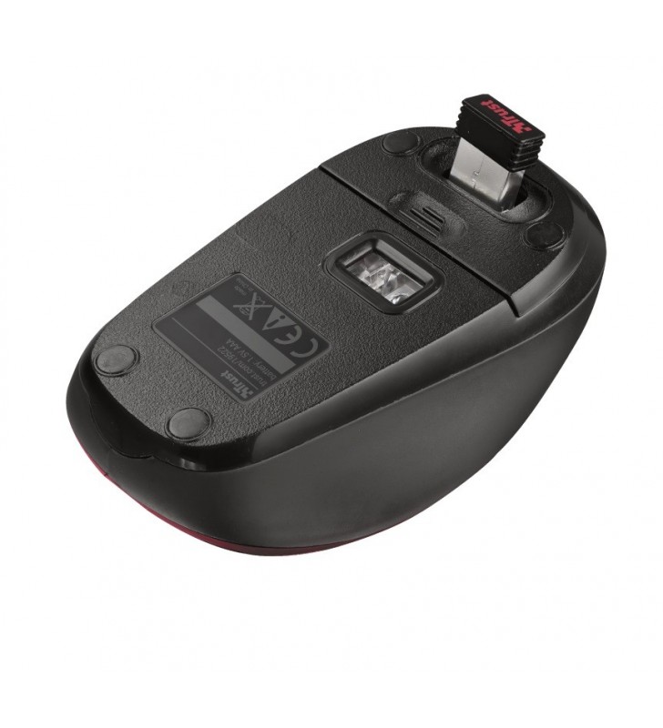 Trust Yvi Wireless Mouse - red, "TR-19522" (include TV 0.15 lei)