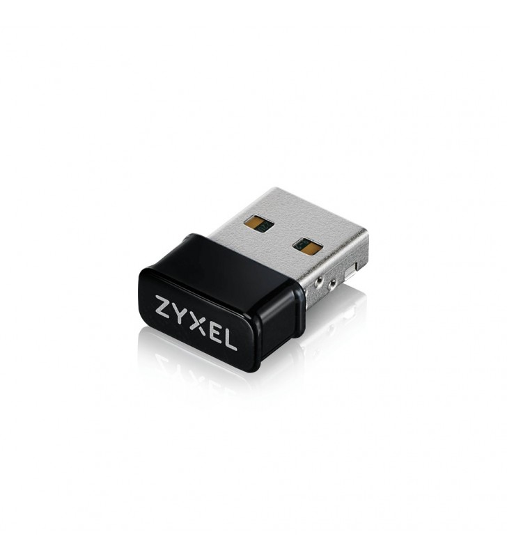 ZYXEL | NWD6602 | Placa retea wireless | 802.11a.c | AC1200 | Dual band | Port nano USB | Negru