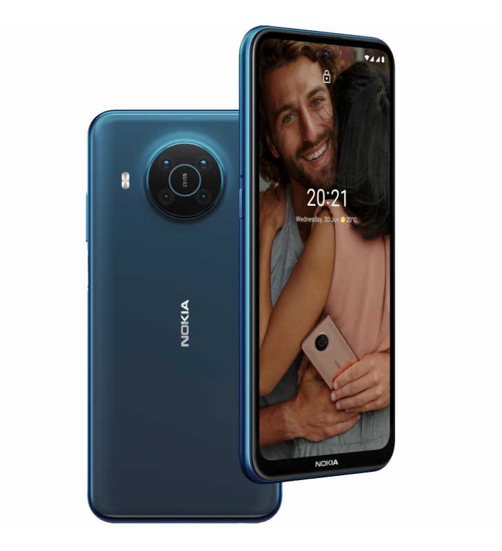 Smartphone Nokia X20 Dual SIM 128/6GB 5G Nordic Blue, "101QKSLVH040" (include TV 0.45 lei)