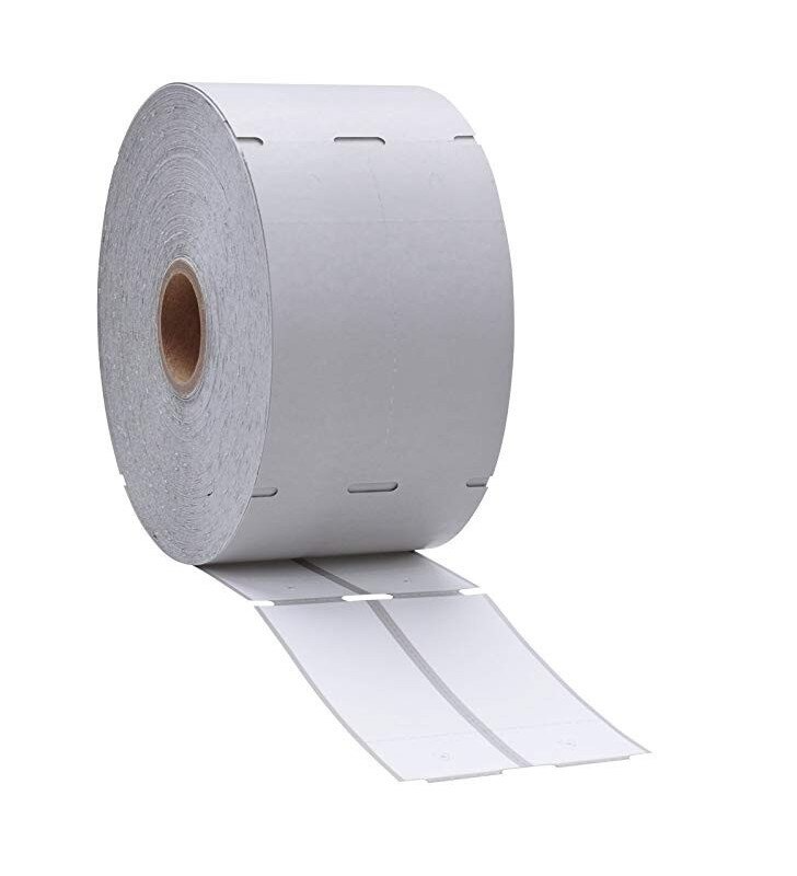 Tag, Paper, 102x76mm; Direct Thermal, Z-Select 2000D 190 Tag, Coated, 25mm Core, Supplied with Hole