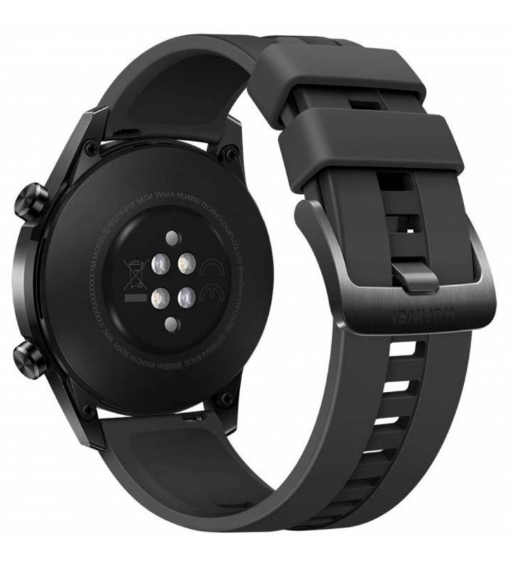 Huawei Watch GT2 B19S Fluoroelastomer Strap Matte Black 55027966