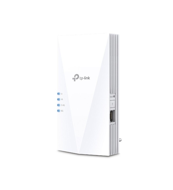 RANGE EXTENDER TP-LINK wireless  AX1500, 1500Mbps, 1 port Gigabit,  2 antene interne, 2.4 / 5Ghz dual band, Wi-Fi 6, "RE500X" (include timbru verde 1.5 lei)