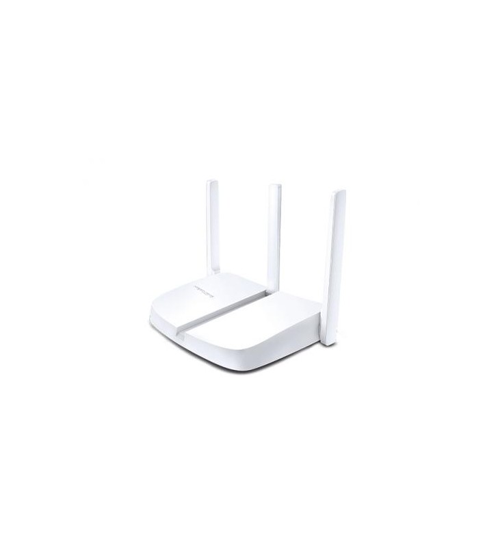 ROUTER MERCUSYS wireless  300Mbps, 4 porturi 10/100Mbps, 3 x antene externe "MW305R"(include timbru verde 1.5 lei)