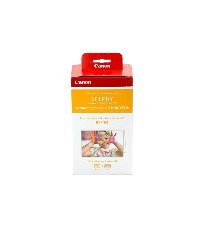 Canon RP-108 - 2-pack - print ribbon cassette and paper kit