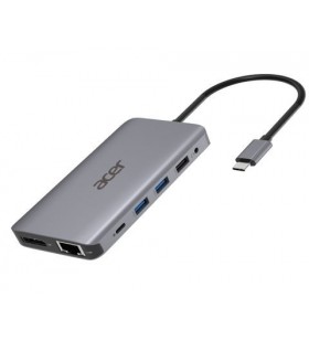 Acer 12-In-1 Type-C Adapter - docking station - USB-C - 2 x HDMI, DP - GigE