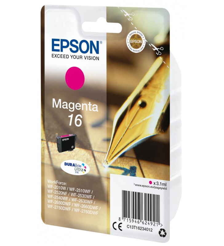 Epson 16 - magenta - original - ink cartridge