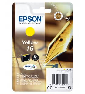 Epson 16 - yellow - original - ink cartridge