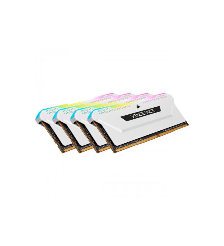 CORSAIR Vengeance RGB PRO SL - DDR4 - kit - 64 GB: 4 x 16 GB - DIMM 288-pin - 3200 MHz / PC4-25600 - unbuffered