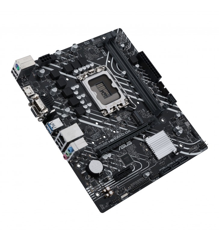 ASUS PRIME H610M-D D4 - motherboard - micro ATX - LGA1700 Socket - H610