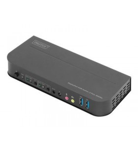 DIGITUS DS-12850 - KVM / audio / USB switch - 2 ports