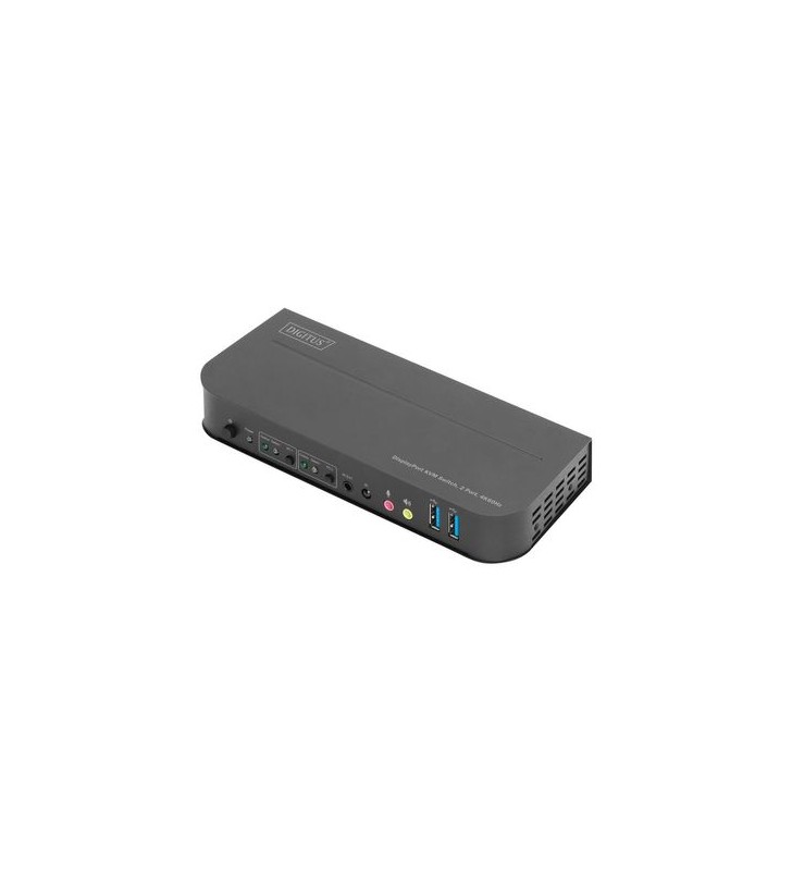 DIGITUS DS-12850 - KVM / audio / USB switch - 2 ports