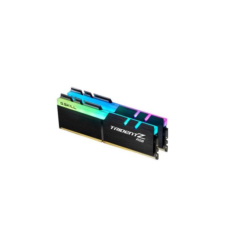 G.Skill TridentZ RGB Series - DDR4 - kit - 32 GB: 2 x 16 GB - DIMM 288-pin - 4400 MHz / PC4-35200 - unbuffered