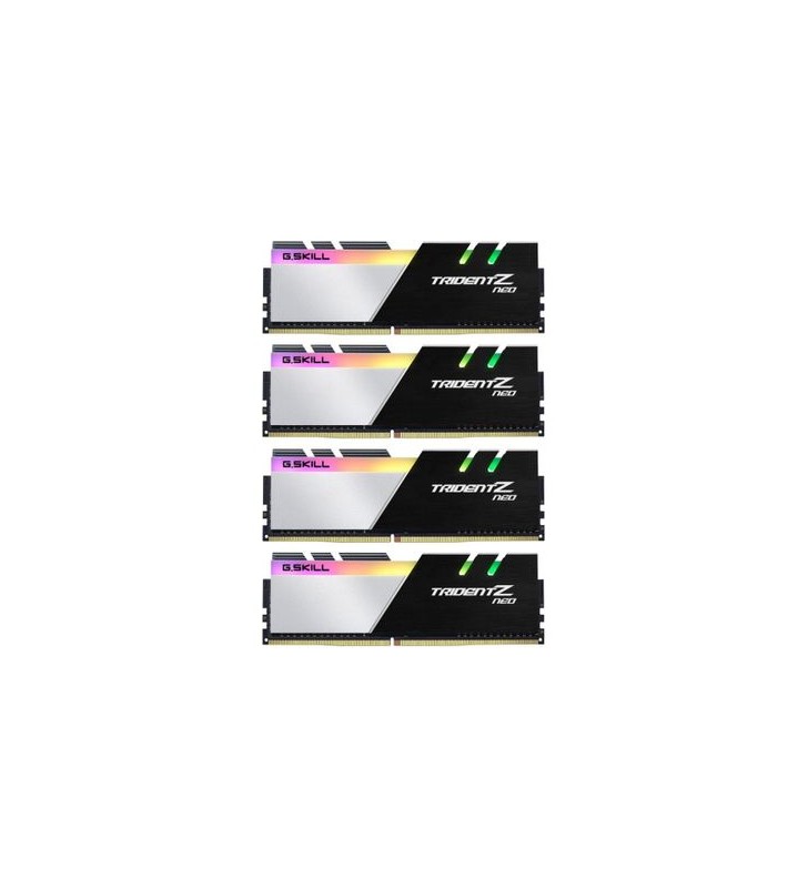 G.Skill TridentZ Neo Series - DDR4 - 64 GB Kit : 4 x 16 GB - DIMM 288-pin - unbuffered