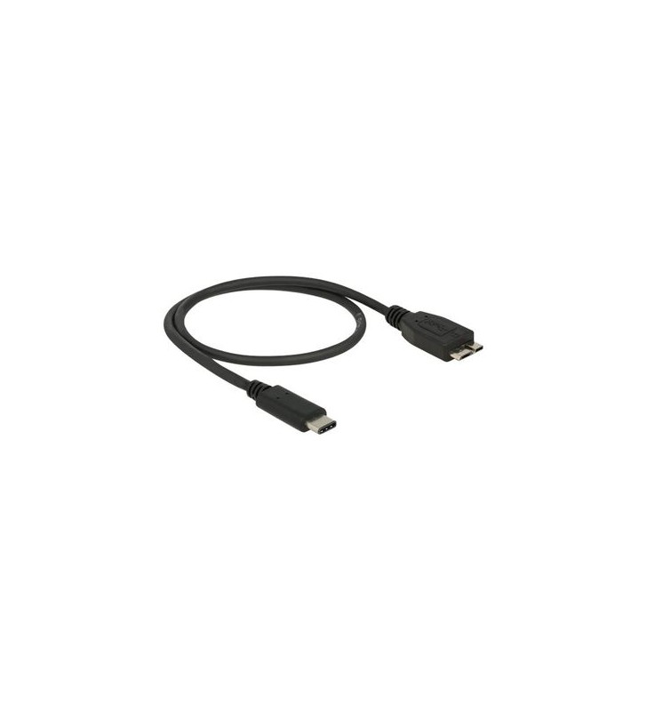Delock USB-C cable - Micro-USB Type B to USB-C - 50 cm