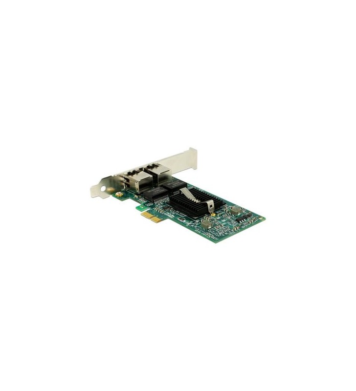 Delock PCI Express Card  2 x Gigabit LAN - network adapter - PCIe 2.0 - Gigabit Ethernet x 2
